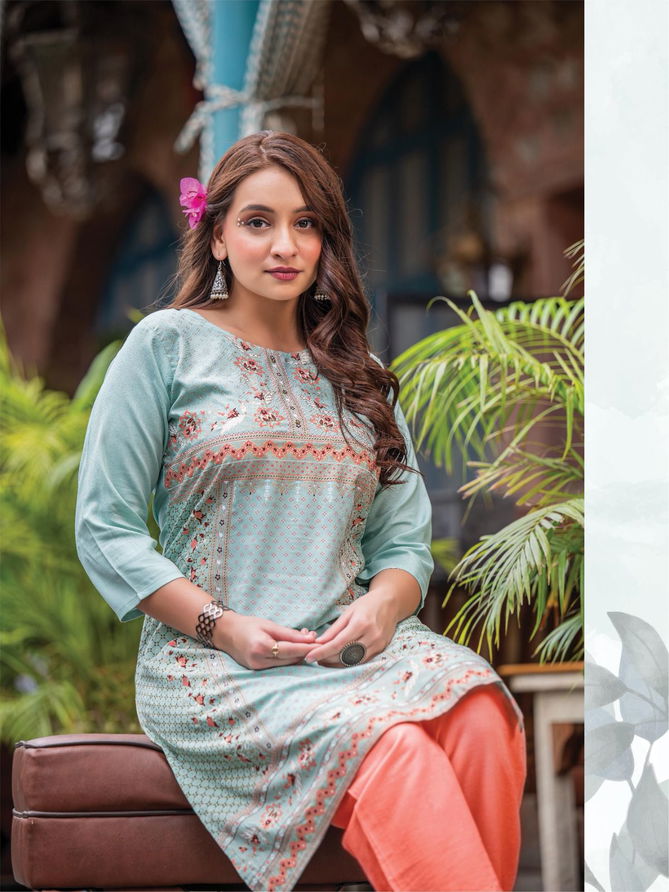 Heritage Classic Vol 4 Embroidery Kurti Catalog